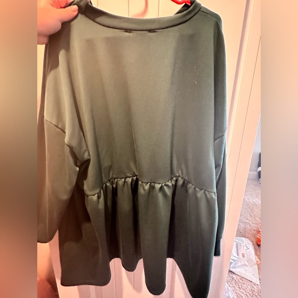 Dark green ASOS tunic
